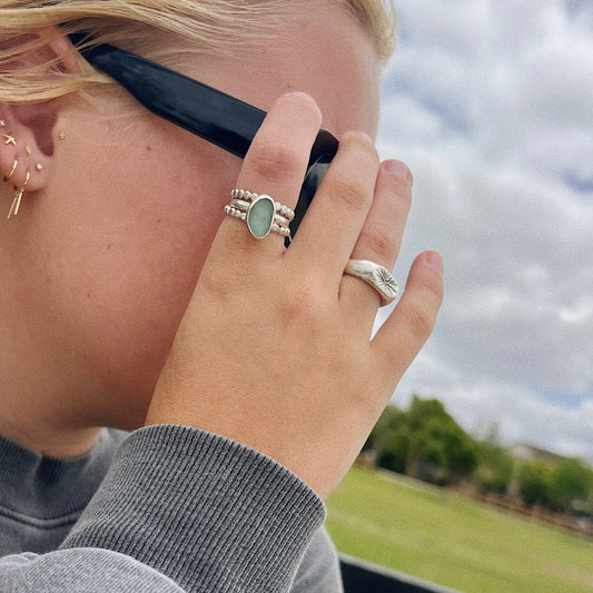 Seaglass Ring
