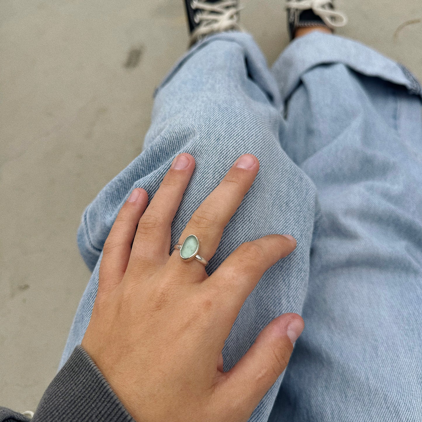 Seaglass Ring
