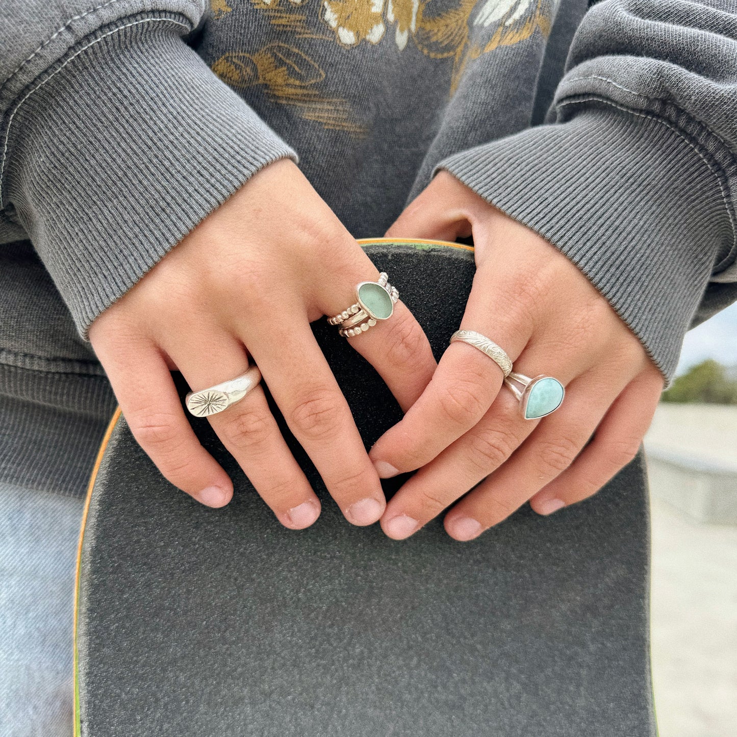 Seaglass Ring