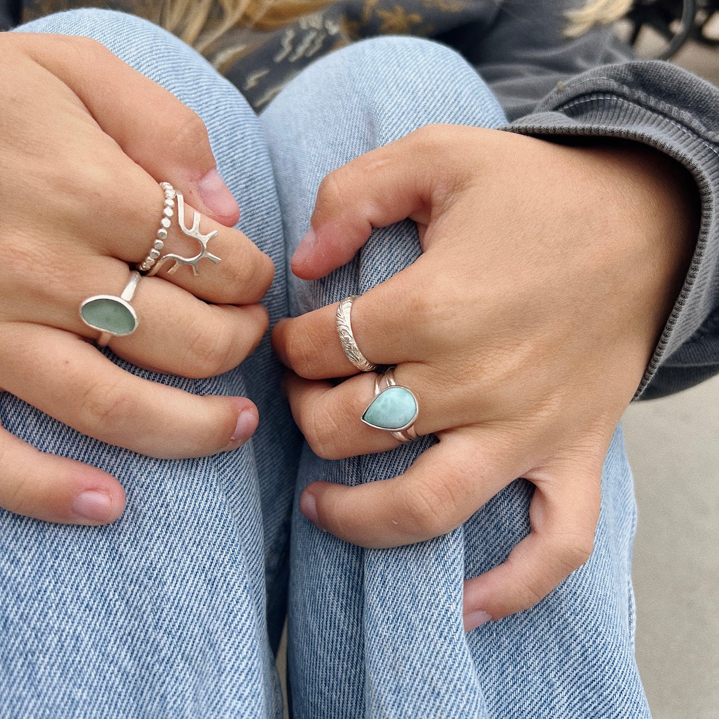 Larimar Ring