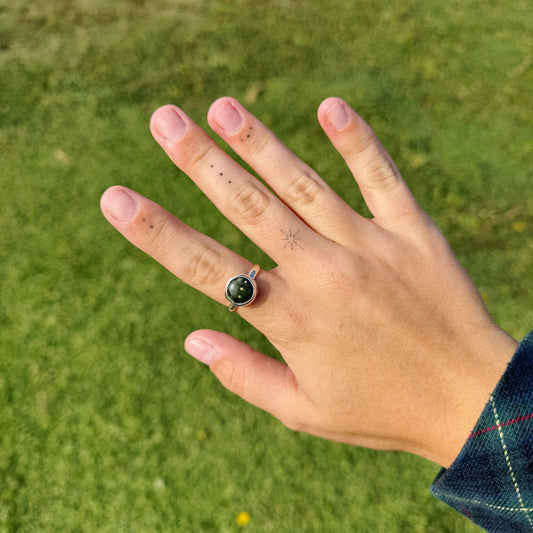 Ocean Jasper Ring Size 7